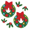 Holly & Wreath Cutouts