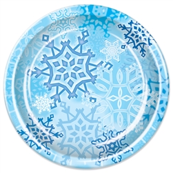 Snowflake Luncheon Plates