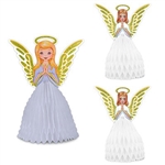 Set a heavenly table with this Vintage Christmas Angel Centerpiece Set.  Sure to become a family heirloom, this wonderful set comes completely assembled and opens full round