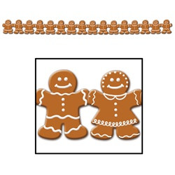 Gingerbread Man Streamer