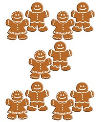 Mini Gingerbread Cutouts (10/pkg)