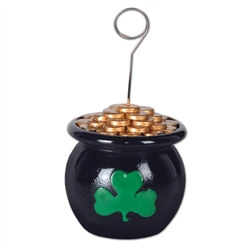 Pot-O-Gold Photo/Balloon Holder