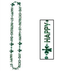 Happy St Patrick's Day Beads-of-Expression (1/pkg)