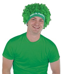 Happy St Patrick's Day Wig