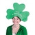 Plush St Patrick's Day Shamrock Hat