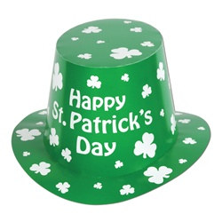 Happy St. Patrick's Day Hi-Hat (sold 25 per box)