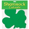 Printed Shamrocks (9/pkg)