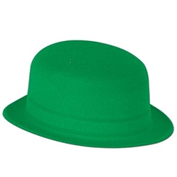 Green Velour Derby