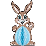 Our Vintage Tissue Easter Bunny will have you ready to hop into the Easter spirit!  Reproduced from the circa 1974 original artwork, this classic bunny is sure to be an instant family favorite!  Completely assembled this bunny stands 32" tall.