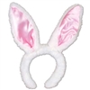 Plush Satin Bunny Ears