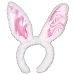 Plush Satin Bunny Ears