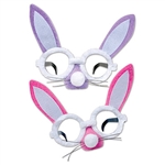 Plush Bunny Glasses (Sold Individually) (Assorted Designs)