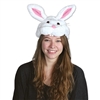 Plush Bunny Head Hat