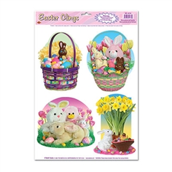 Easter Candy Clings (4/sheet)