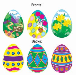Easter Egg Cutouts (3/Pkg)