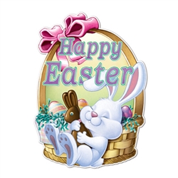 Easter Basket Sign