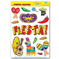 Fiesta Window Clings (14/sheet)