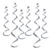 Twirly Whirly - Silver (6/pkg)