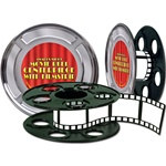 Movie Reel with Filmstrip Centerpiece