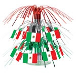 Mini Mexican Flag Cascade Centerpiece