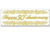50th Anniversary Sign Banner