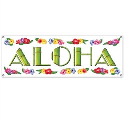 Aloha Sign Banner