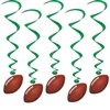 Football Whirls (5/pkg)