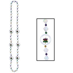 Mardi Gras Spinner Beads (1/pkg)