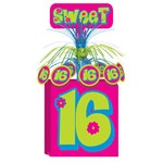 retro Sweet Sixteen Centerpiece
