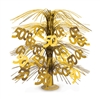 Celebrate your 50th in style with this 50th Cascade Centerpiece in Gold.  This easy to assemble cascade will add classic color design and interest to your arrangements and table tops.  A full 18 inches tall, it's reusable with care.