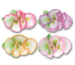 Morning Glory Flower Hair Clip