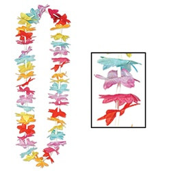 Multicolor Floral Leis (1/pkg)