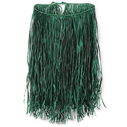 Value Raffia Hula Skirt (Adult Green)