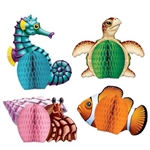Sea Creatures Centerpieces (4/pkg)