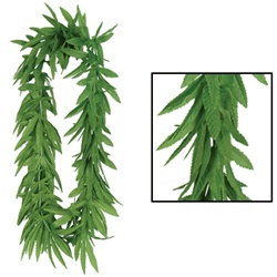 Tropical Fern Leaf Lei (1/pkg)