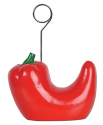 Chili Pepper Photo/Balloon Holder
