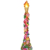 Jointed Floral Tiki Torch