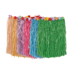 Assorted Child Artificial Grass Hula Skirt