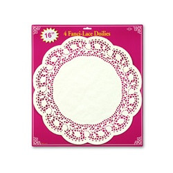 Paper Lace Doilies, 16 in  (4/Pkg)