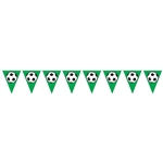 Soccer Ball Pennant Banner