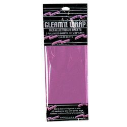 Cerise Gleam N Wrap Metallic Sheets