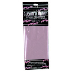 Pink Gleam N Wrap Metallic Sheets