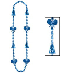 Blue Cheerleading Beads (1/pkg)