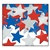 Red, Silver, and Blue Fanci-Fetti  Stars (1 ounce/pkg)