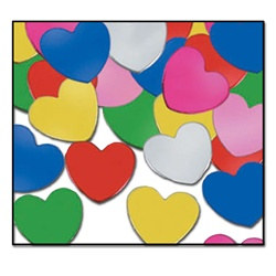 Multi-Color Fanci-Fetti Hearts (1oz/pkg)