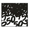 Black Fanci-Fetti 50 Silhouettes