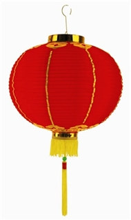 Chinese Lantern w/Tassel (Choose Size)