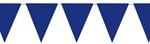 Blue Indoor/Outdoor Pennant Banner, 12 ft