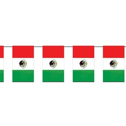 Outdoor Mexican Flag Banner