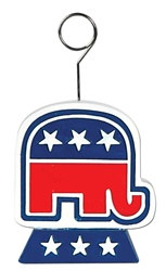 Republican Elephant Photo/Balloon Holder